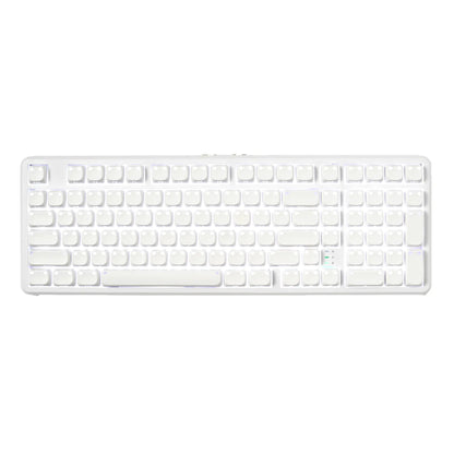 XVX M98 Tri-Mode Wireless Mechanical Keyboard with Number Pad, Bt5.0/2.4Ghz/Usb-C, Pre-Lubed Switches, Gasket Structure, Hot Swappable Custom Creamy Keyboard, 8000Mah, Gaming Keyboard, Office Keyboard, RGB Backlit, Keyboard for Work Tiktokshopbacktoschoo